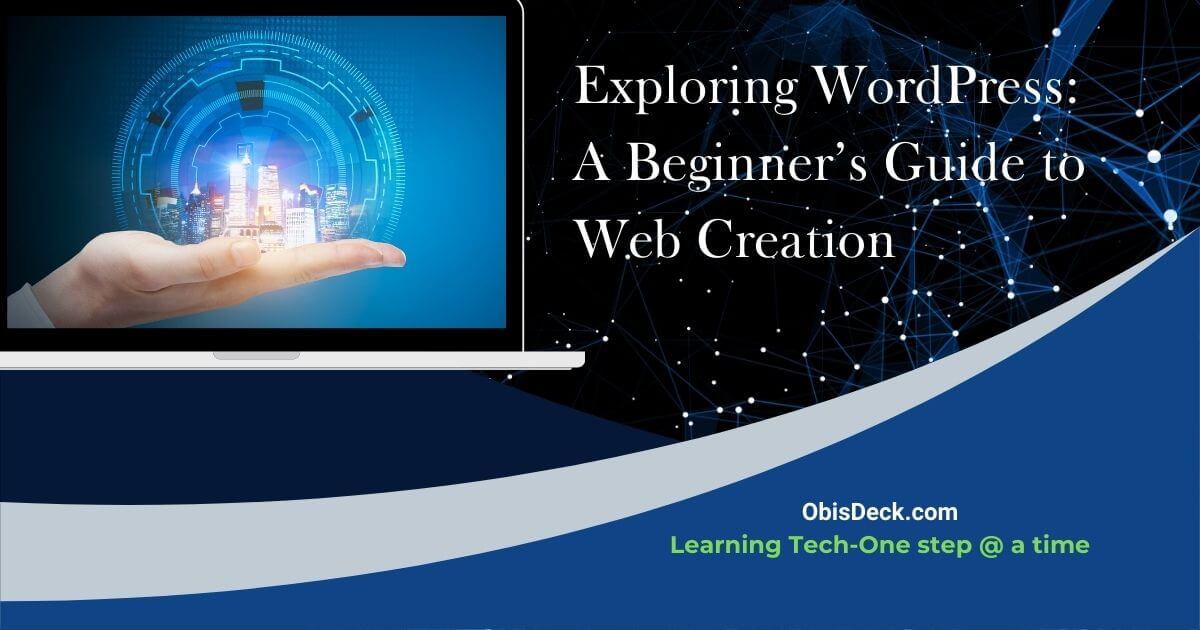 An image of a computer and human hand on a tech inspired canvas. The hand with futuristic objects in them signifies transformation and milestone made possible by Tech