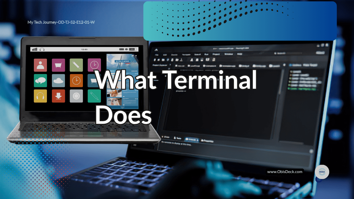 What the Terminal Actually Does -A Beginner’s Perspective